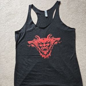 Racerback Tank Bram Stoker's Dracula XL Heathered Gray Life After Death Designs